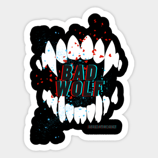 Bad Wolf BibikovDesign Sticker